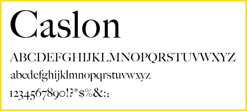 Caslon